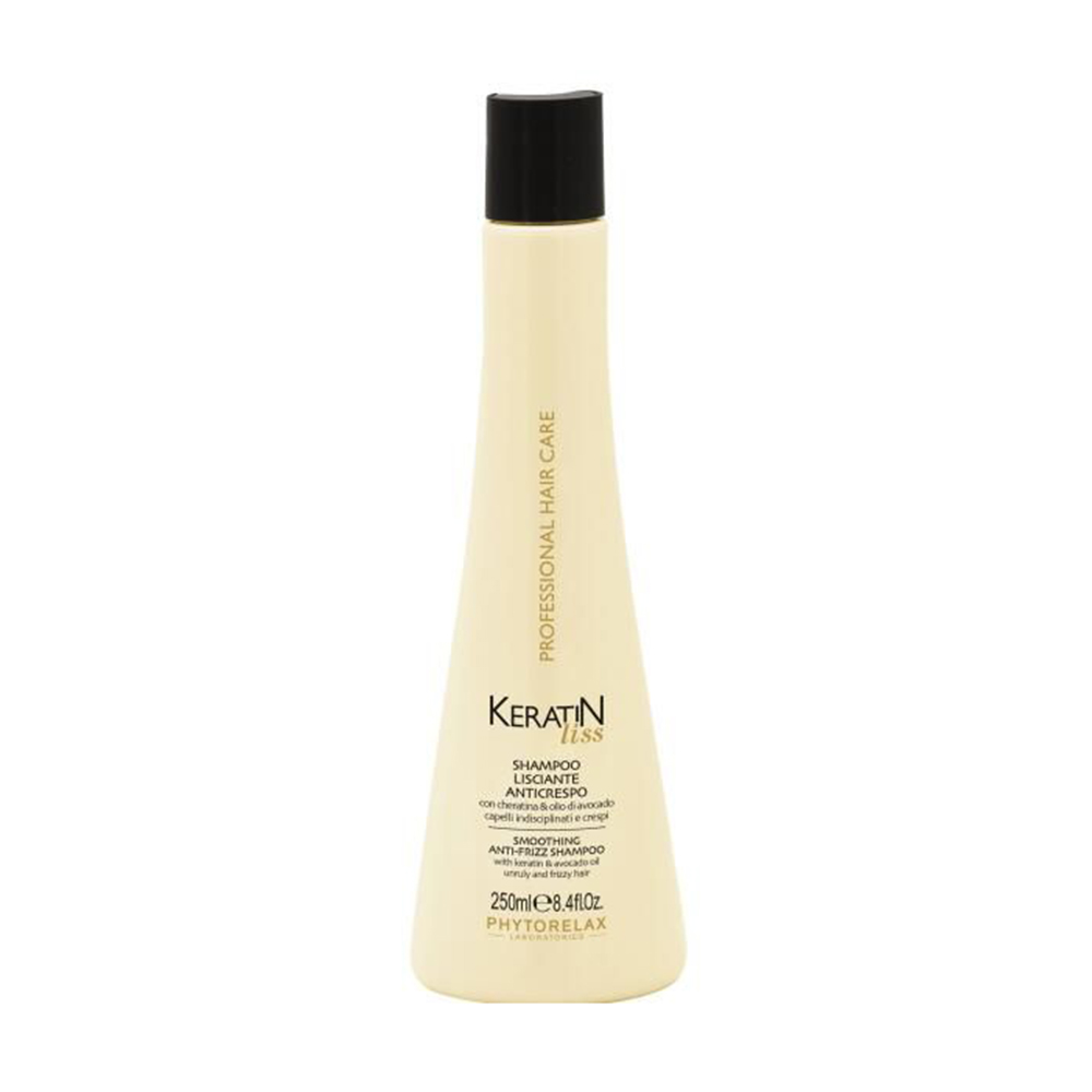 Шампунь Phytorelax Laboratories Keratin Liss Smoothing Anti-Frizz Shampoo для розгладження волосся, 250 мл