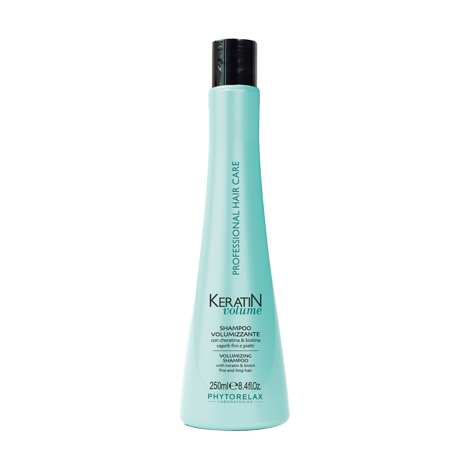 Шампунь Phytorelax Laboratories Keratin Volume Volumizing Shampoo для об'єму та щільності волосся, 250 мл